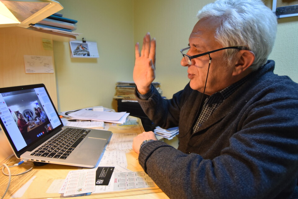 Andrey Zolotkov is a nuclear safety expert. Photo: Thomas Nilsen