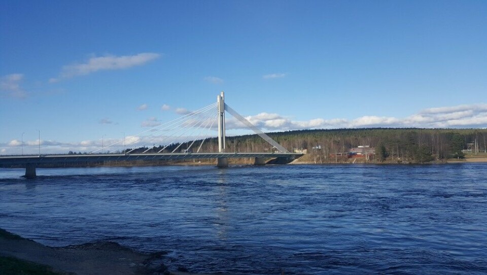 Kemijoki in Rovaniemi. Photo: Thomas Nilsen