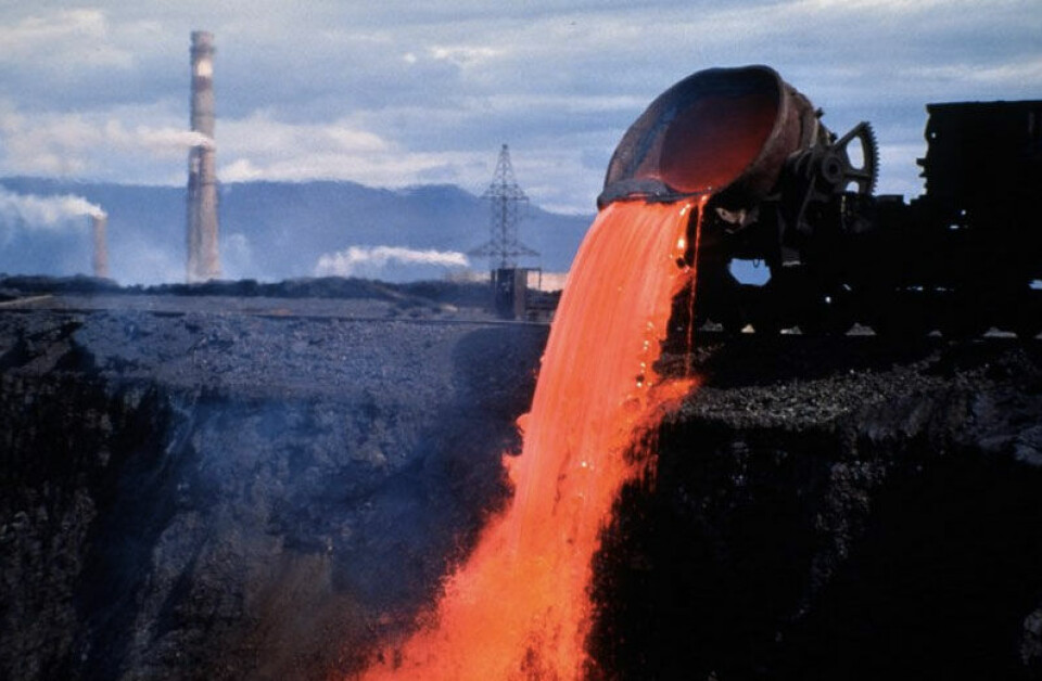 Nickel smelting in Monchegorsk. Photo: Thomas Nilsen
