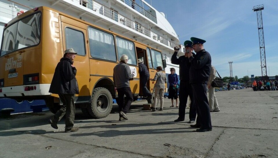 The FSB films foreign tourists at the White Sea archipelago of Solovki. Nowadays, not one single foreign cruise ship makes port call to the monastery destination. Photo: Thomas Nilsen