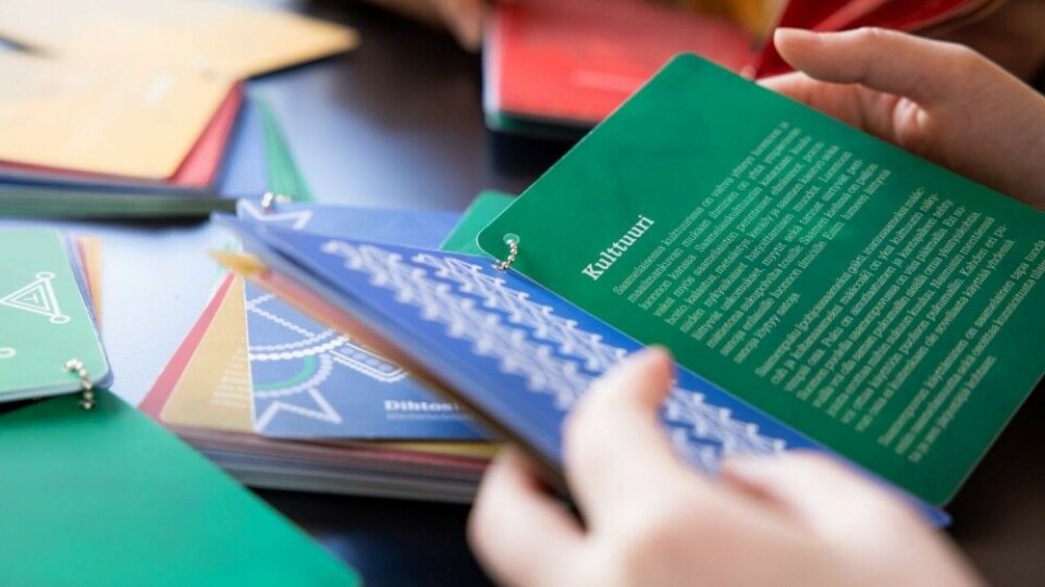 “For the students, the fact that the message comes from Sami youth was perceived as much more effective and meaningful than traditional book-based teaching,” said a recent paper written about the project. Photo: Ville-Riiko Fofonoff/Youth Council of Sami Parliament in Finland