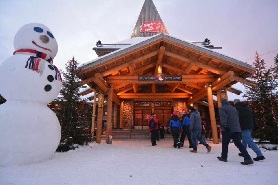 Santa Claus park outside Rovaniemi. Photo: Thomas Nilsen