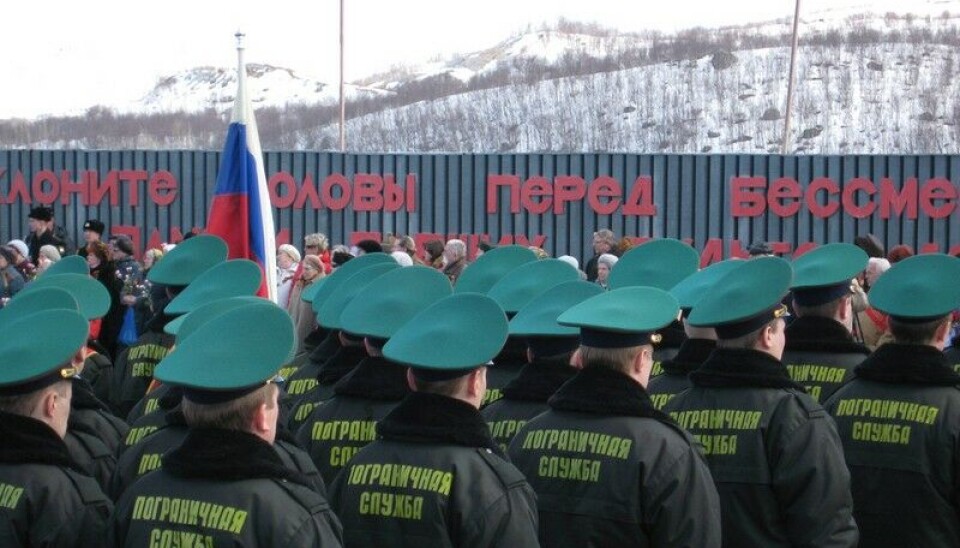 FSB Border Guards in the Murmansk region are in charge of border security towards Norway and Finland. Photo: Thomas Nilsen