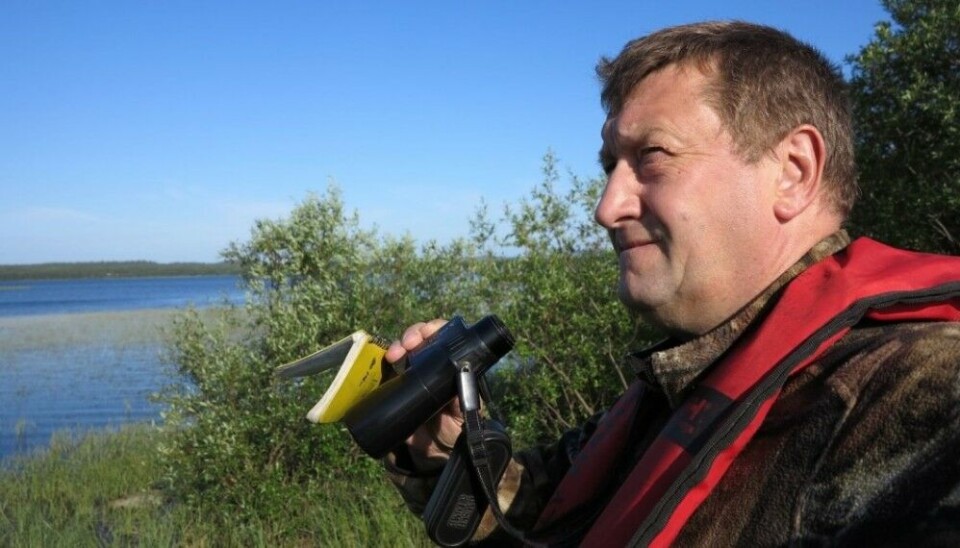 Research Scientist Paul Eric Aspholm. Photo: NIBIO