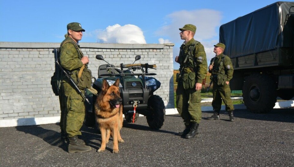 FSB Border Guards at Salmijärvi cantonment a few kilometers from Russia’s border with Norway. Photo: Thomas Nilsen
