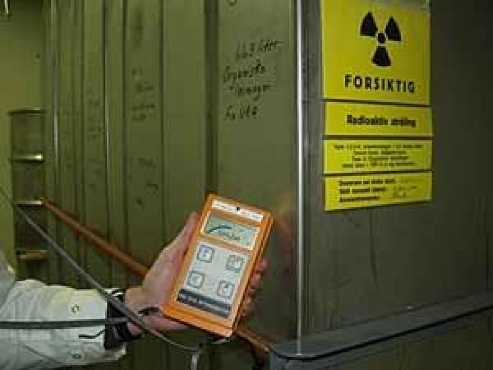 Storage for radioactive waste at Kjeller outside Oslo. Photo: Thomas Nilsen