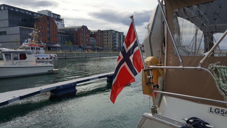 Bodø harbor: Increased CO2-emission from boats is one of the reasons why Norway struggles to reach its climate goals. Photo: Thomas Nilsen
