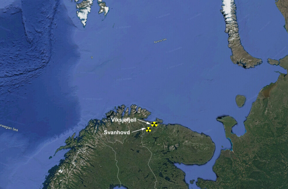 Map by Barents Observer / Google
