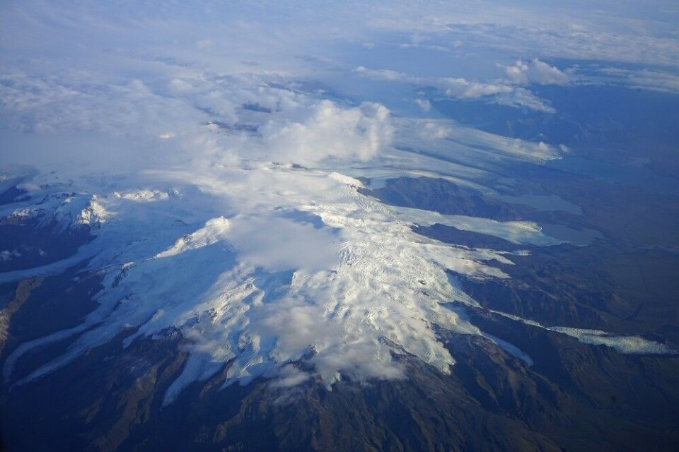 Glaciers on Iceland are melting at record speed. Photo: Thomas Nilsen
