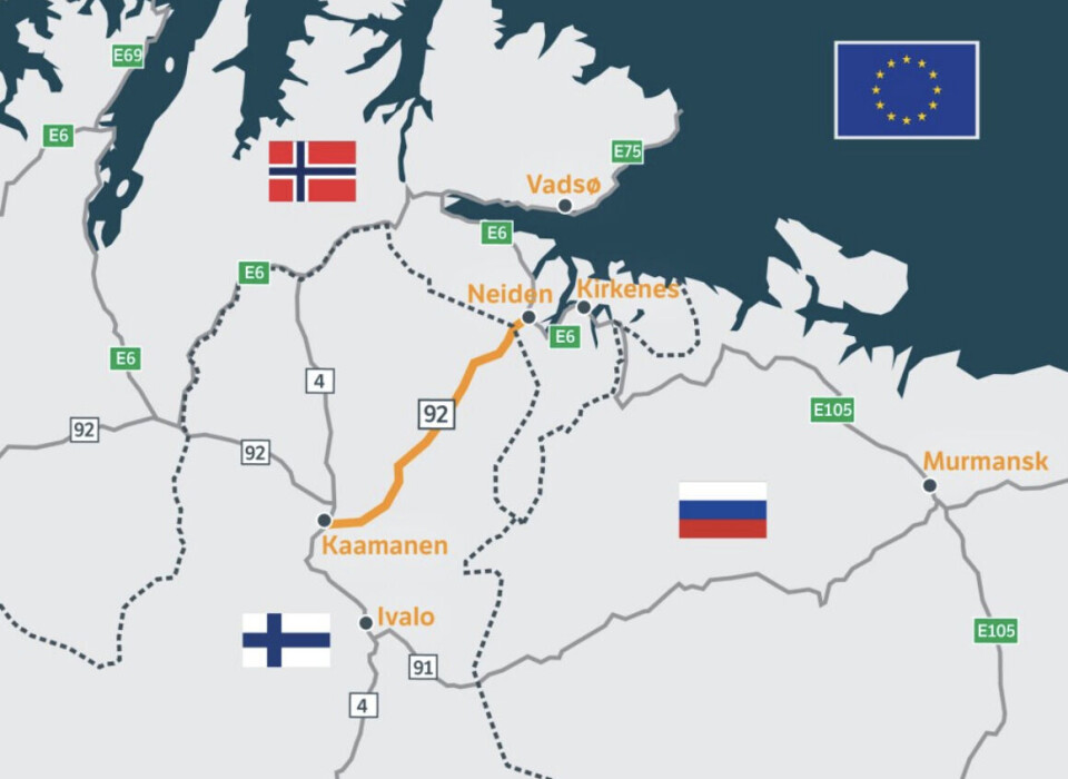 Map: Norwegian Road Administration
