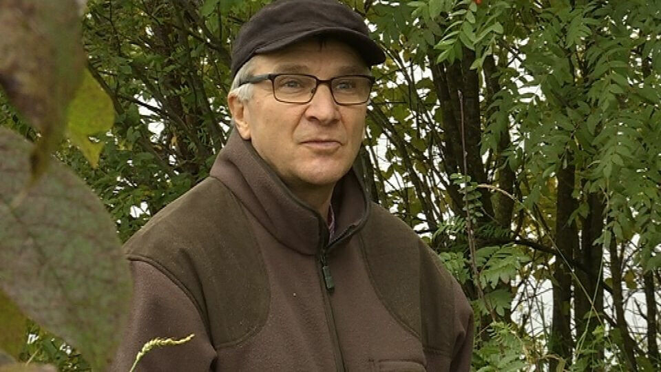 Ilkka Roininen represents Inari conservationists. Photo: Kirsti Länsman / Yle