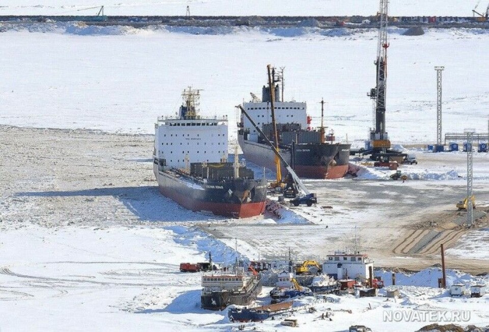 The Port of Sabetta. Photo: Novatek.ru
