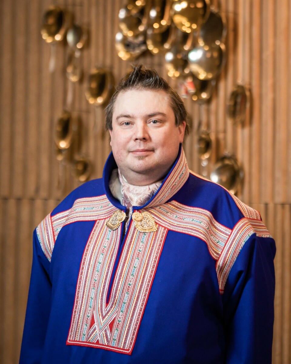 Tuomas Aslak Juuso is President of the Sami Parliament in Finland. Photo: Samidiggi at Flickr