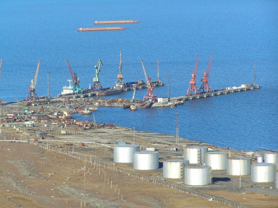 The Port of Tiksi: Photo: mr-bulunskij.sakha.gov.ru