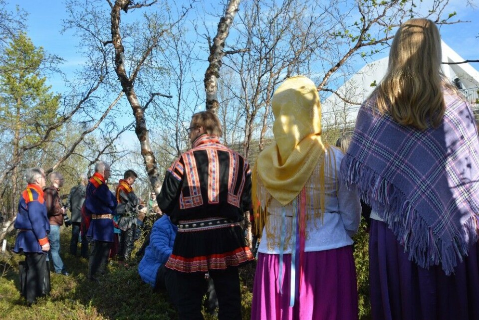 Sámi gathering in Neiden, Norway. Photo: Atle Staalesen