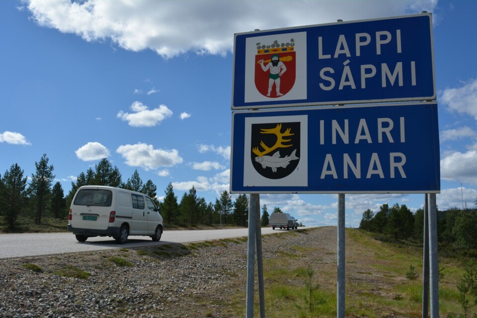 Welcome to Inari municipality. Photo: Atle Staalesen