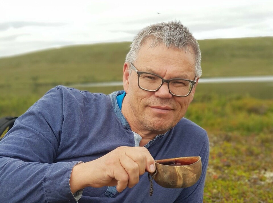 Ilmari Tapiola is President of Utsjoen Porotilojen Yhteismetsä forestry group. Photo: Sari Tapiola