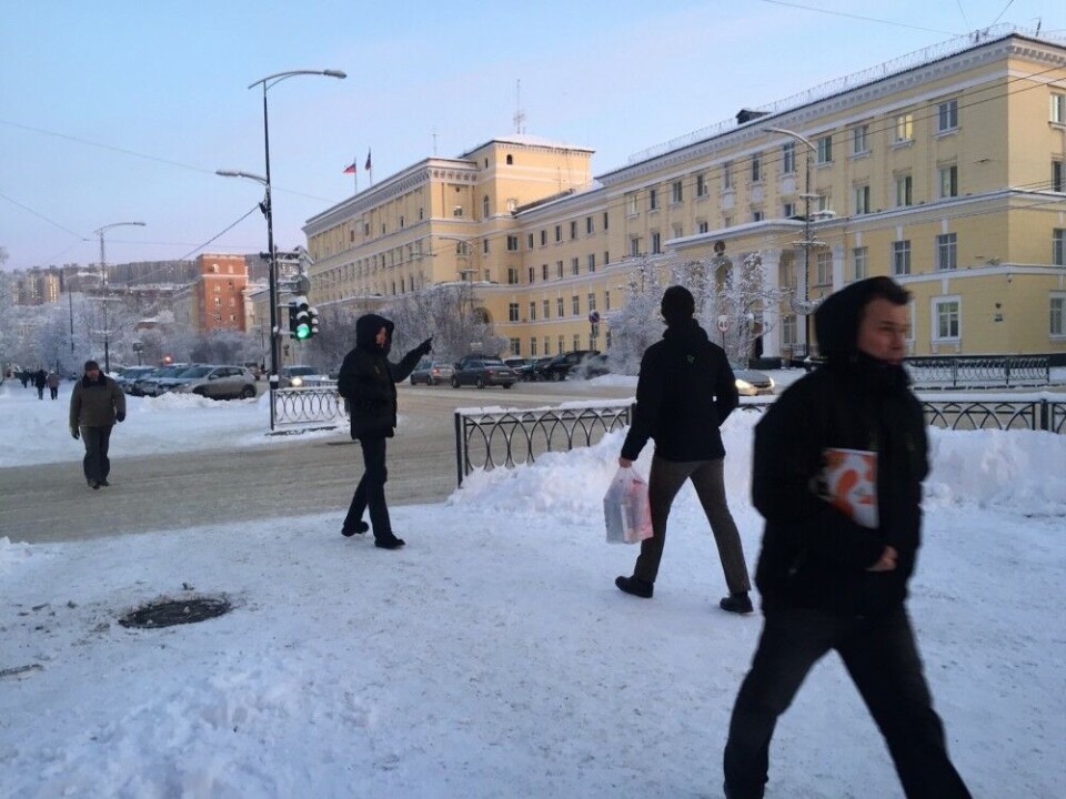 The Murmansk government. Photo: Atle Staalesen