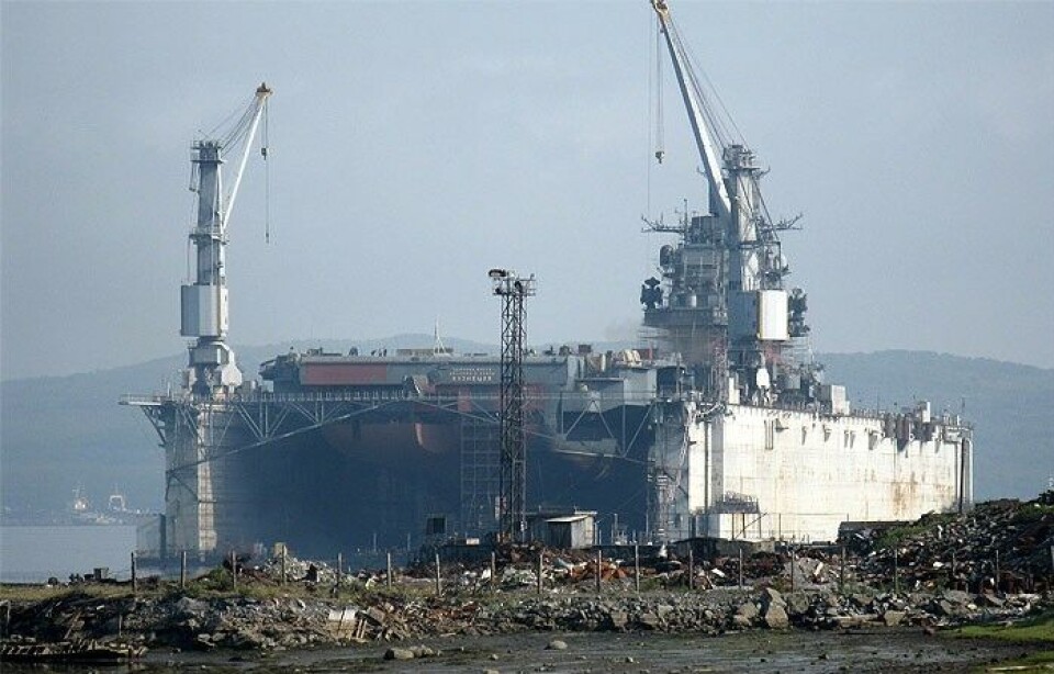 Shipyard No 82 in Roslyakovo is wanted both by Rosneft and the Northern Fleet. Photo: Bloger51.ru