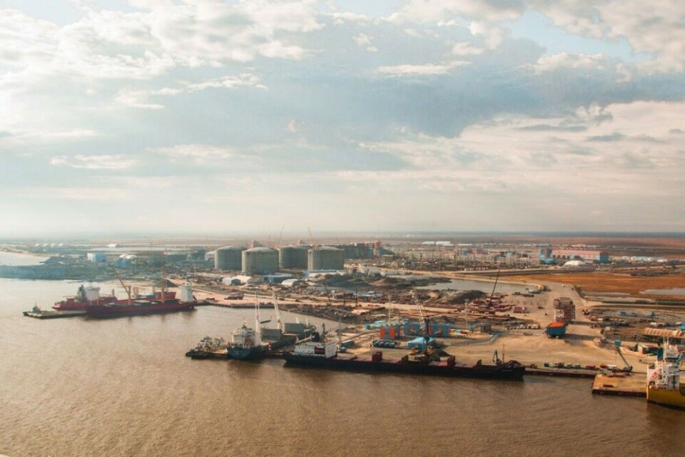 Sabetta, the sea port in the Yamal Peninsula. Photo: Yamallng.ru