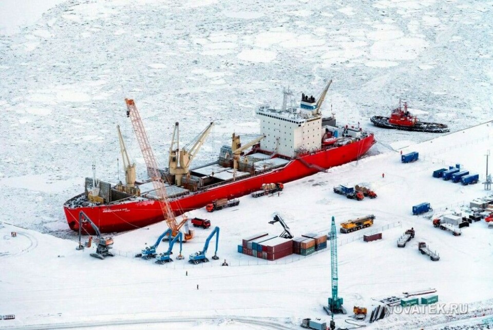 Goods delivery in Sabetta. Photo: Novatek.ru