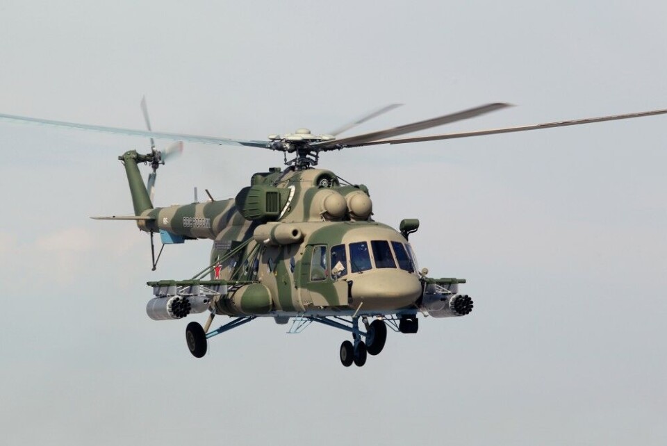 The Mi-8AMTS-VA. Photo: russianhelicopters.aero