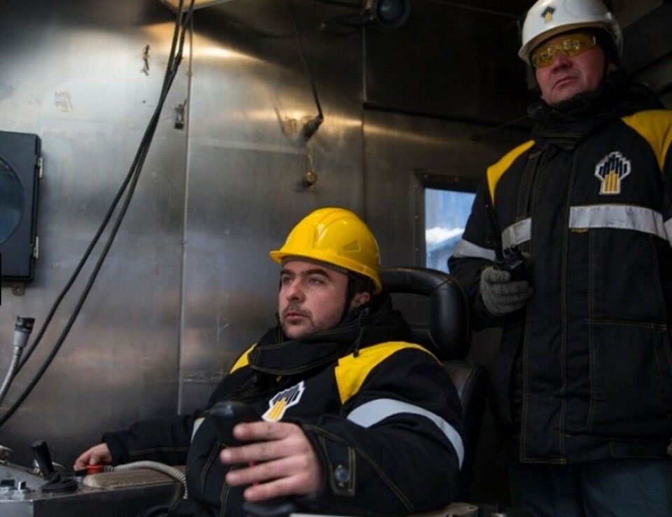 Drilling in the Gulf of Khatanga. Photo: Rosneft.ru