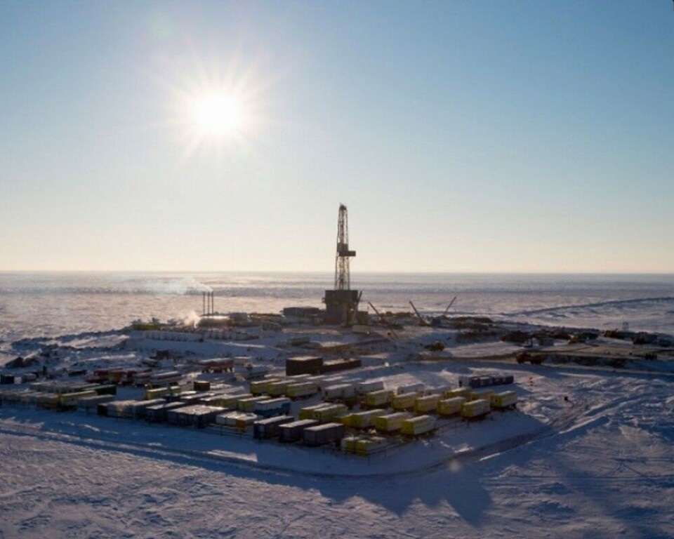 The Khatanga drilling site. Rosneft.ru