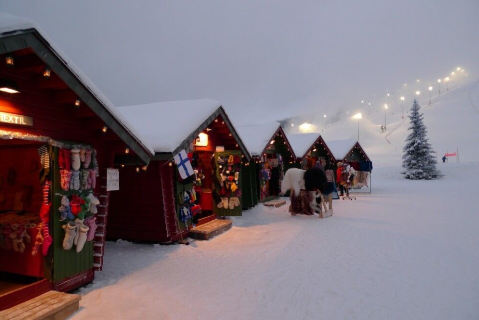 Levi ski resort is a popular destination for Europeans looking for snow and real winter. Photo: Thomas Nilsen
