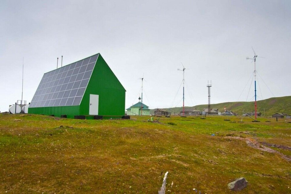 The wind and solar power complex in villages of Chavanga and Chapoma opened in August 2015. Photo: gov-murman.ru