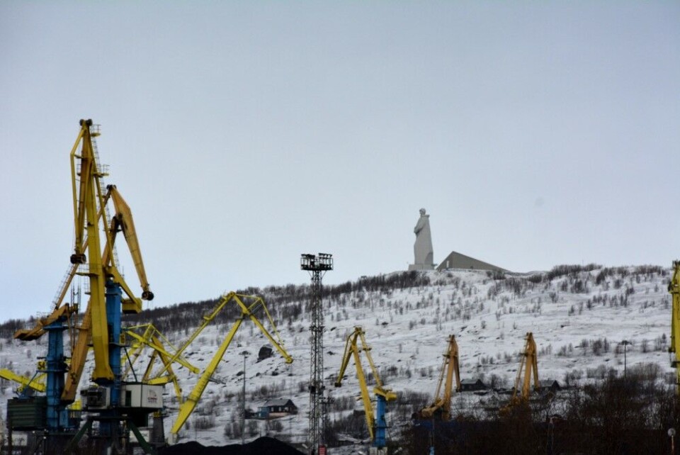 Port infrastructure in Murmansk. Photo: Atle Staalesen
