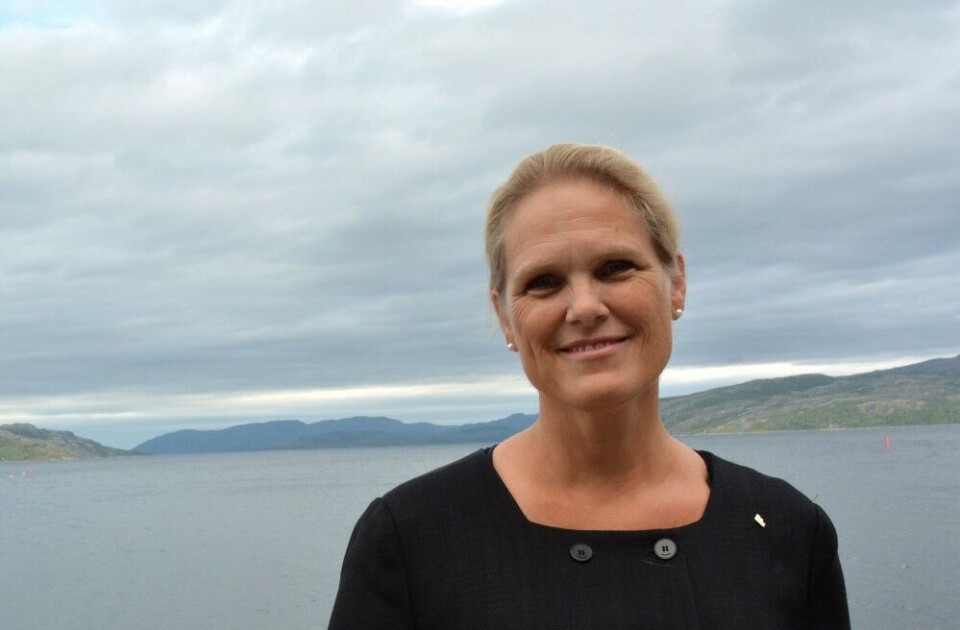 State Secretary Ingvil Smines Tybring‐Gjedde. Photo: Atle Staalesen