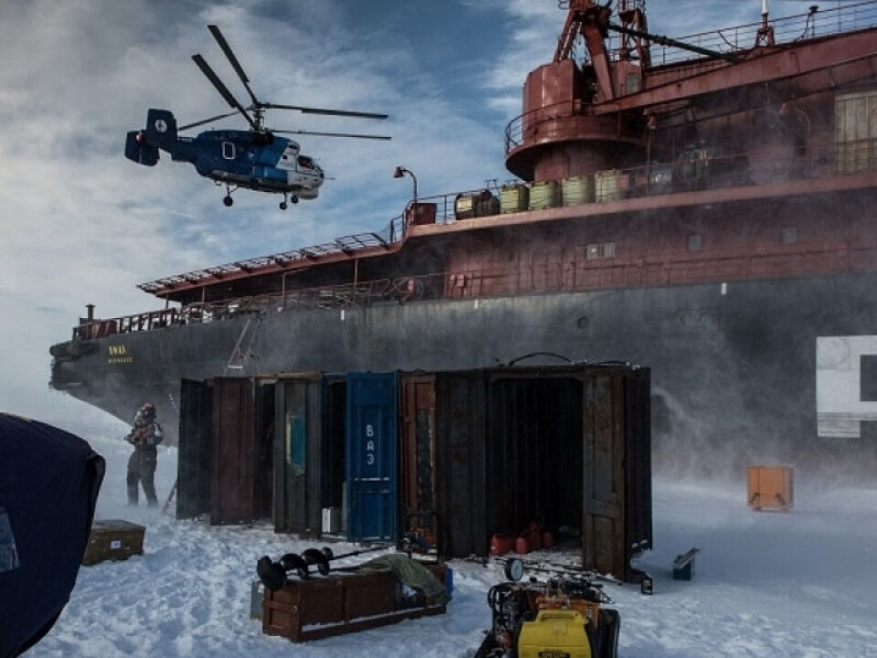 Base development in Khatanga Bay, summer 2016. Photo: Rosneft.ru