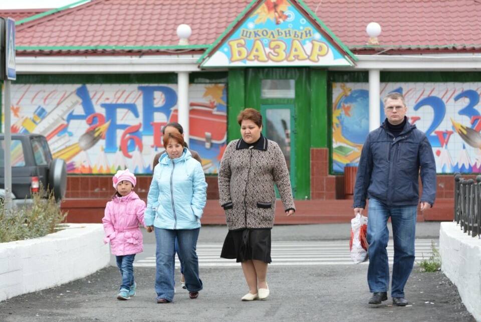 The mining town of Talnakh is located 26 kilometers north of Norilsk. Photo: Thomas Nilsen