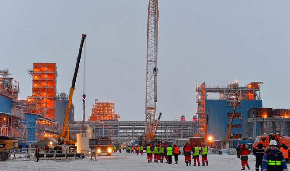 The Yamal LNG plant. Photo: Yamal Nenets AO government