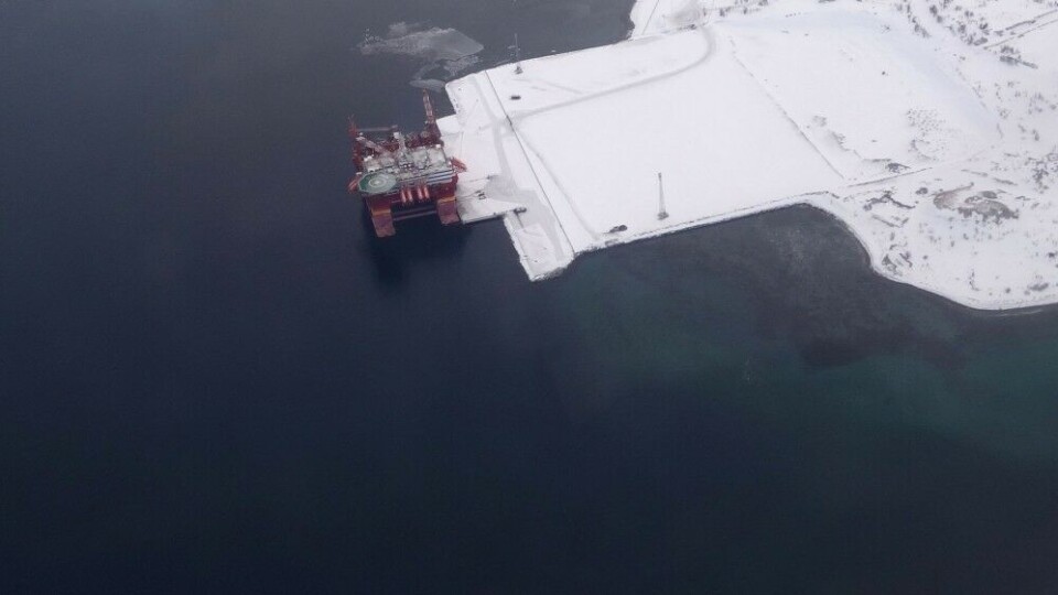 Rig ready for Arctic drilling. Photo: Atle Staalesen