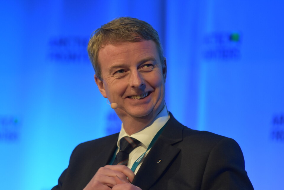 Terje Søviknes is Minister of oil and energy. Photo: Thomas Nilsen