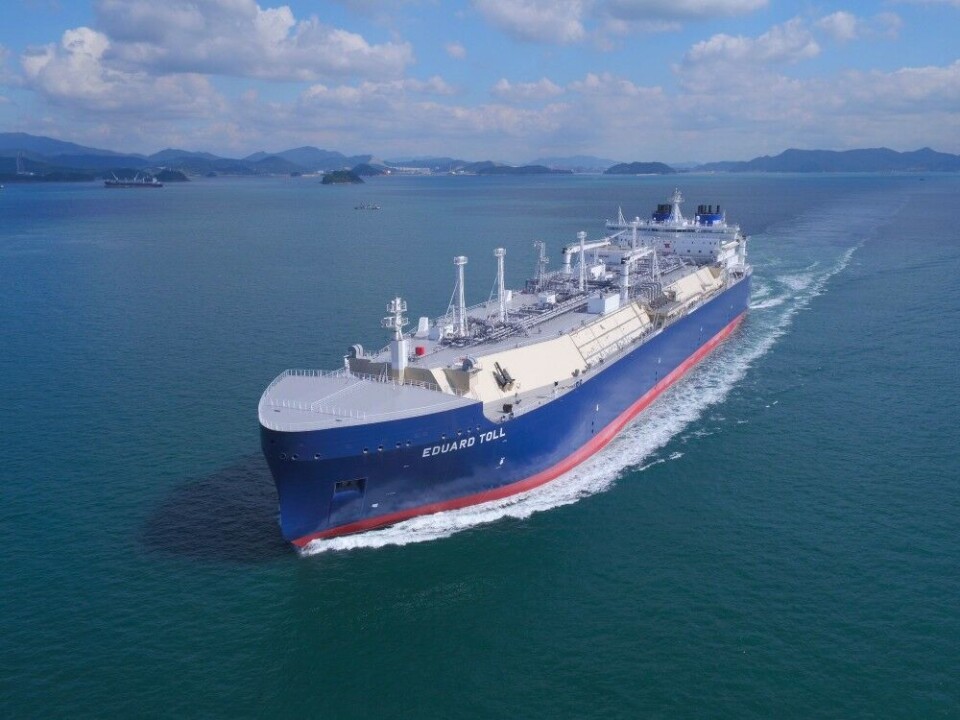 The “Eduard Toll”. Photo: Teekay.com