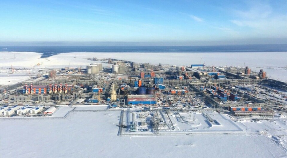 The Yamal LNG plant is located on the northeastern tip of Arctic peninsula Yamal. Photo: yamallng.ru