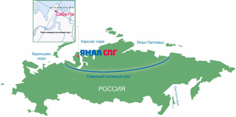 Map by Yamallng.ru