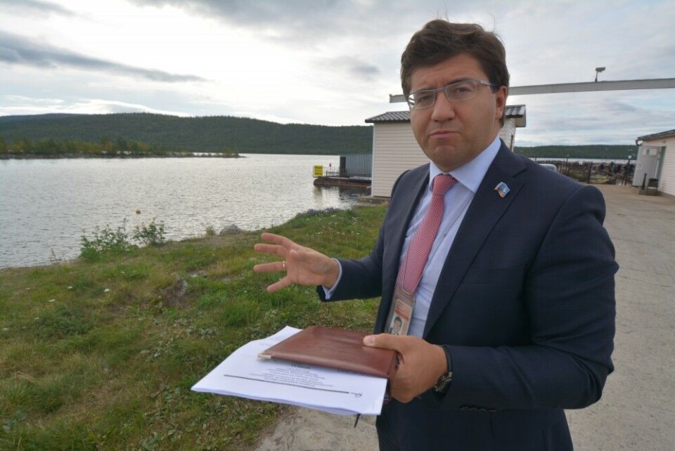 Evgeny Nikora is Deputy Governor of Murmansk Oblast. Photo: Thomas Nilsen