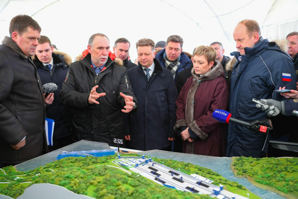 Project presentation for Minister Sokolov, Governor Kovtun and General Director of the State Transport Leasing Company Sergey Khramagin . Photo: Mintrans.ru