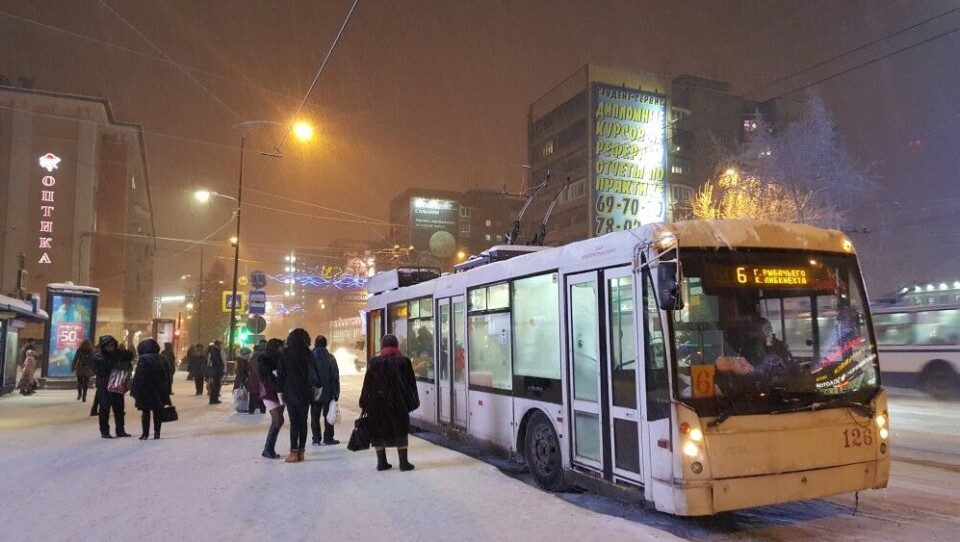 Murmansk in winter. Photo: Thomas Nilsen