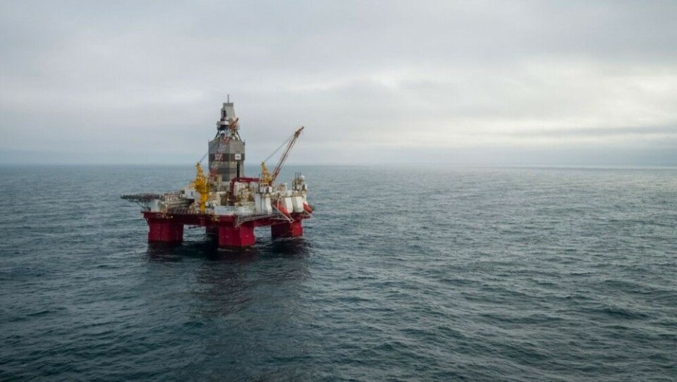 Drilling rig 'Songa Enabler'. Photo: Jan Arne Wold / Woldcam - Equinor ASA