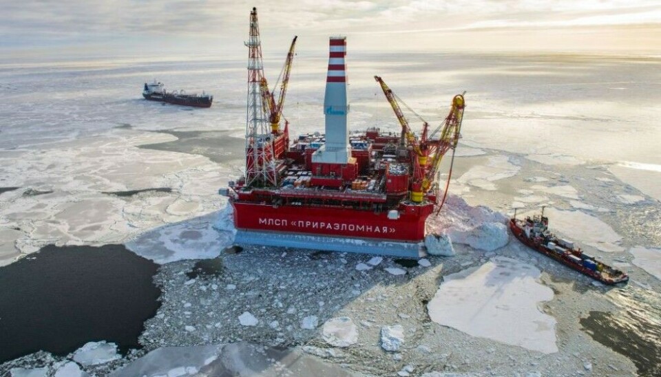 «Газпром нефть» эксплуатирует платформу «Приразломная» в Печорском море.