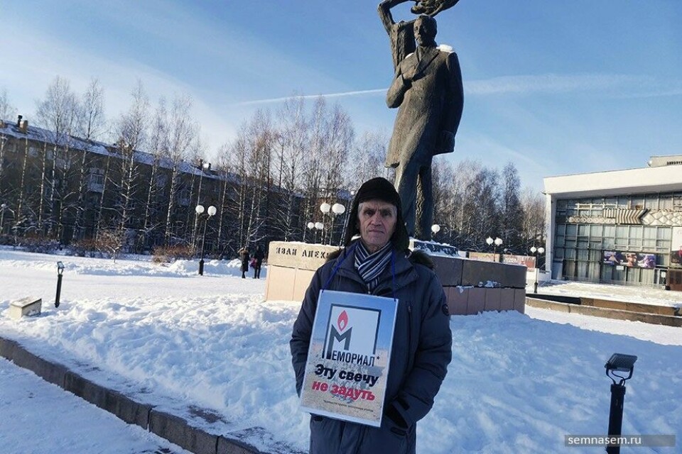 Sergei Kharyukov fears growing political repression in Russia. Photo: Sofia Bogatkina, 7x7-journal