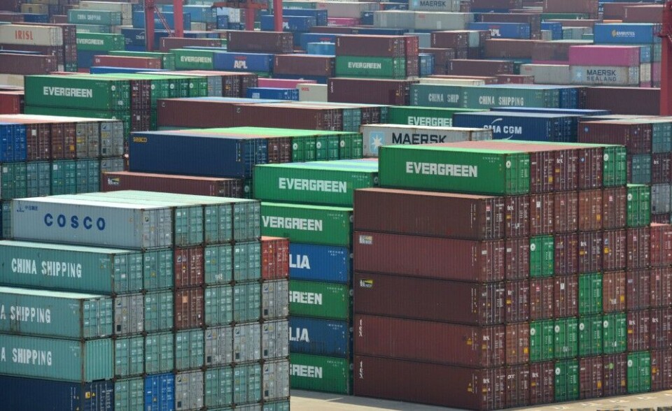Containers in the Port of Shanghai. Photo: Atle Staalesen