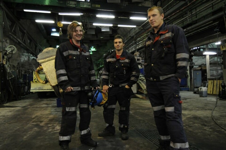 LKAB is currently mining 700 meters below ground in Kiruna, northern Sweden. Photo: Thomas Nilsen