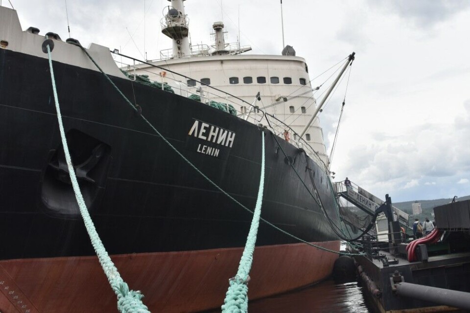 “Lenin” was the first Soviet nuclear powered icebreaker. Today, laid-up in Murmansk and serve as a museum. Photo: Thomas Nilsen