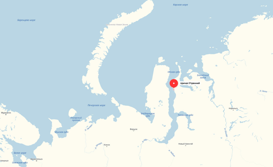 The Utrenneye project in Gydan Peninsula
